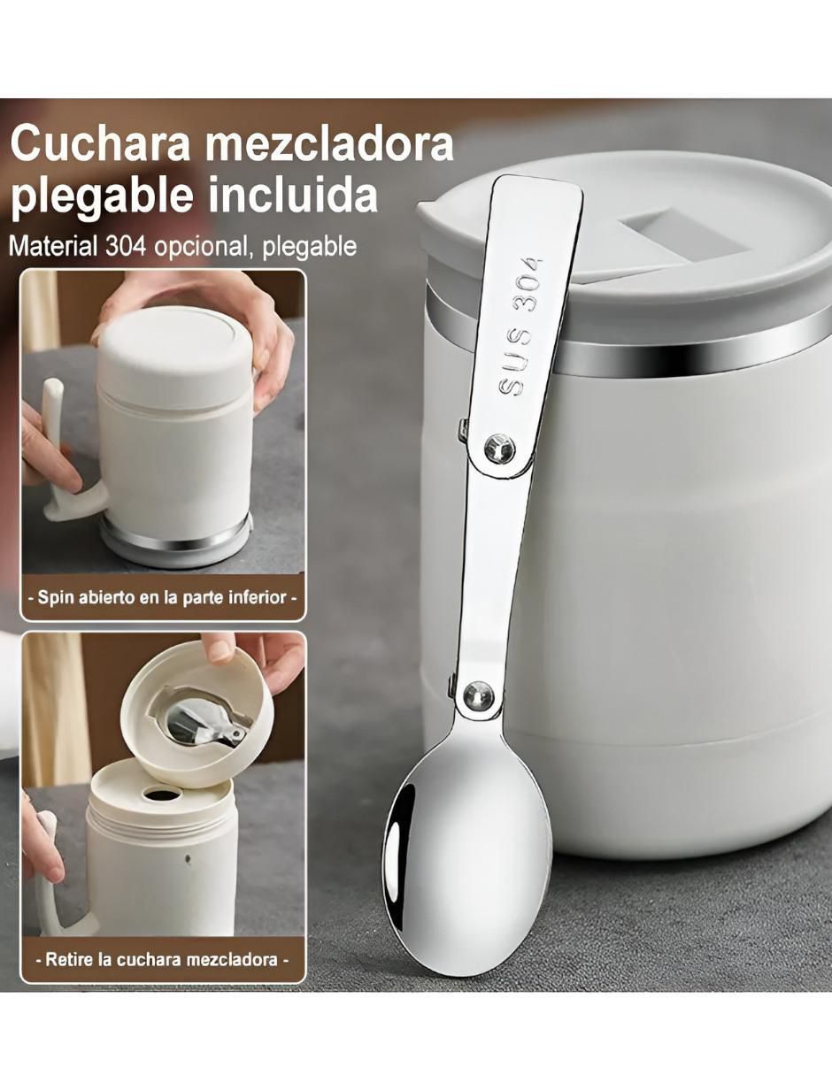 Termo de acero inoxidable con tapa disc top 490 ml 3