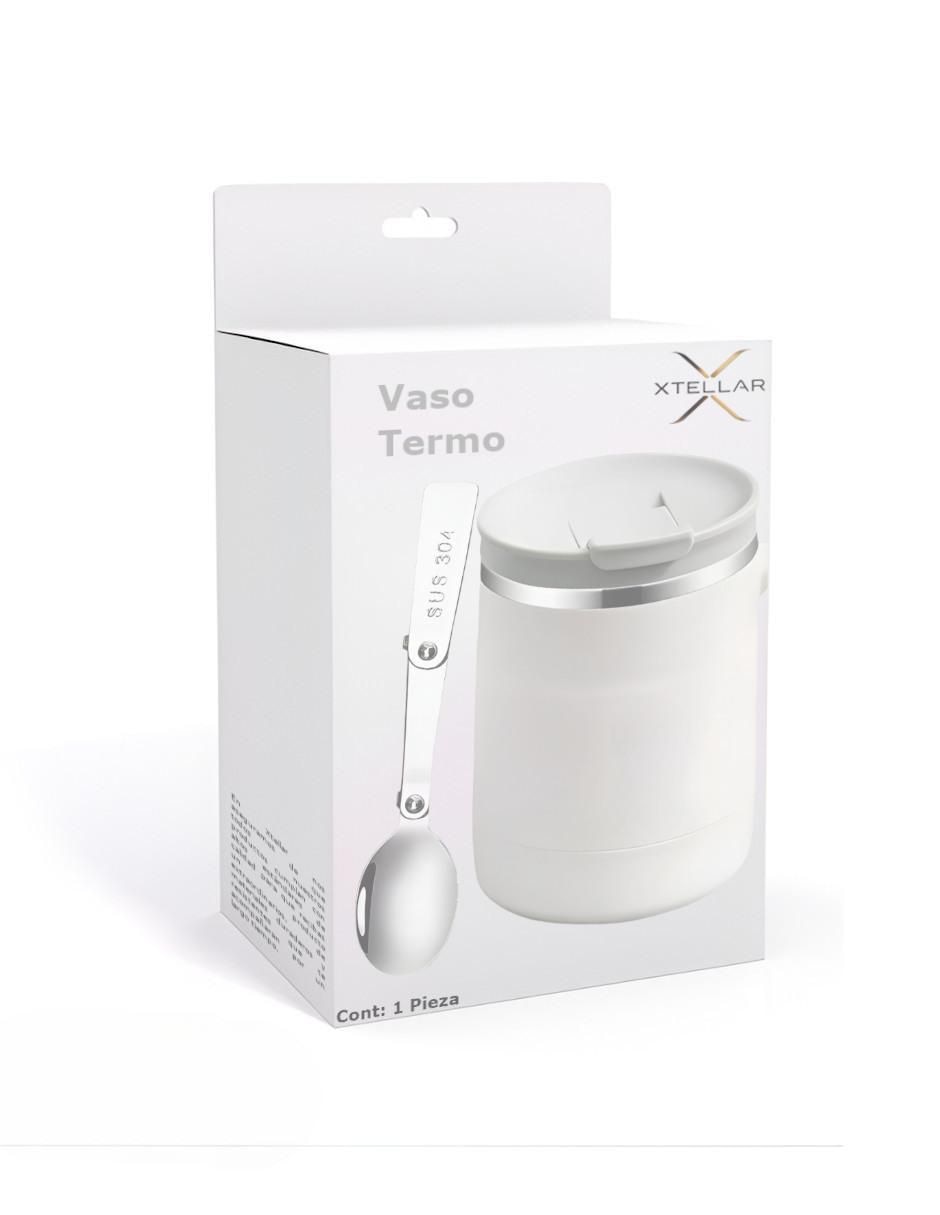Termo de acero inoxidable con tapa disc top 490 ml 5
