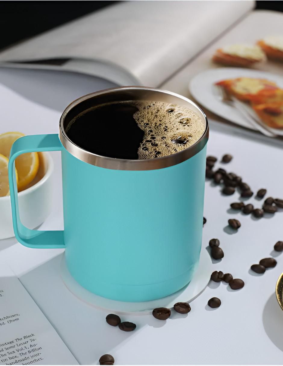 Termo de acero inoxidable con tapa disc top 350 ml 4