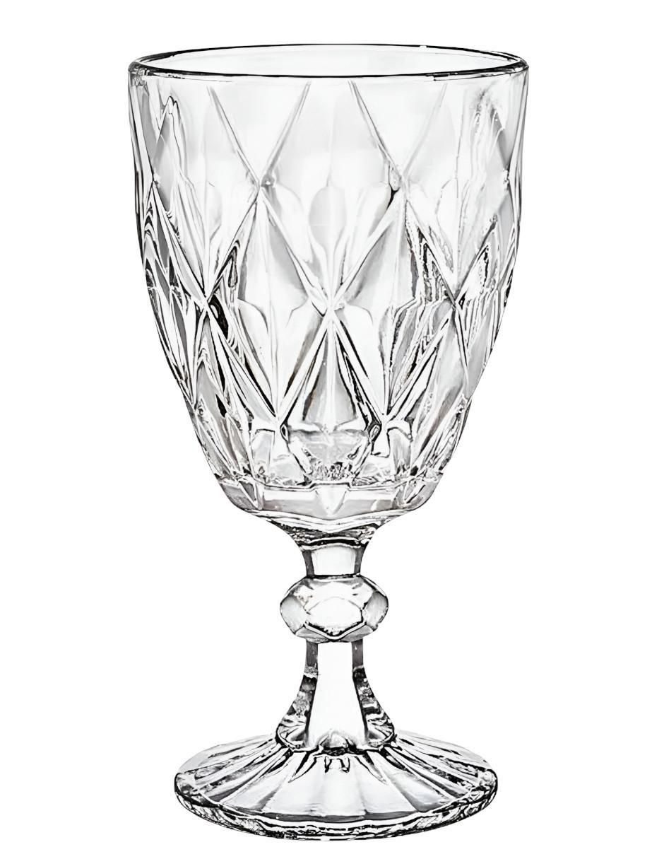 Set de copas para vino de cristal 6 piezas piezas 3