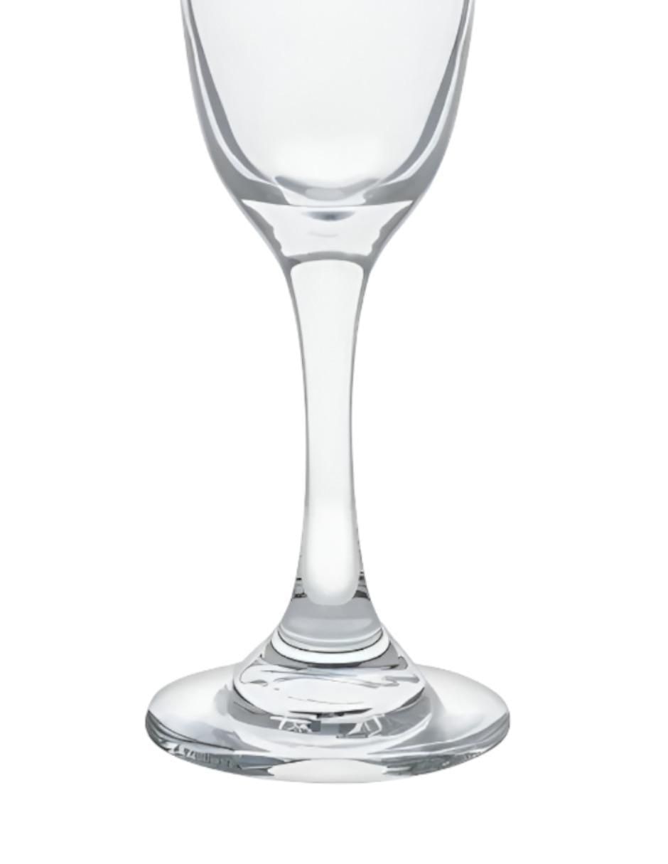 Set de copas para champán de cristal 6 piezas 2
