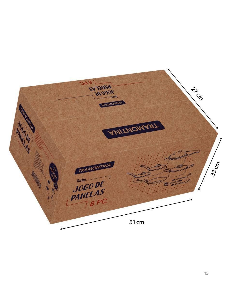 Batería de cocina de aluminio antiadherente starflon max 11 piezas 11