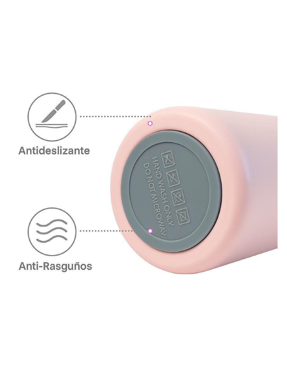 Termo de acero inoxidable con tapa a presión 950 ml 3