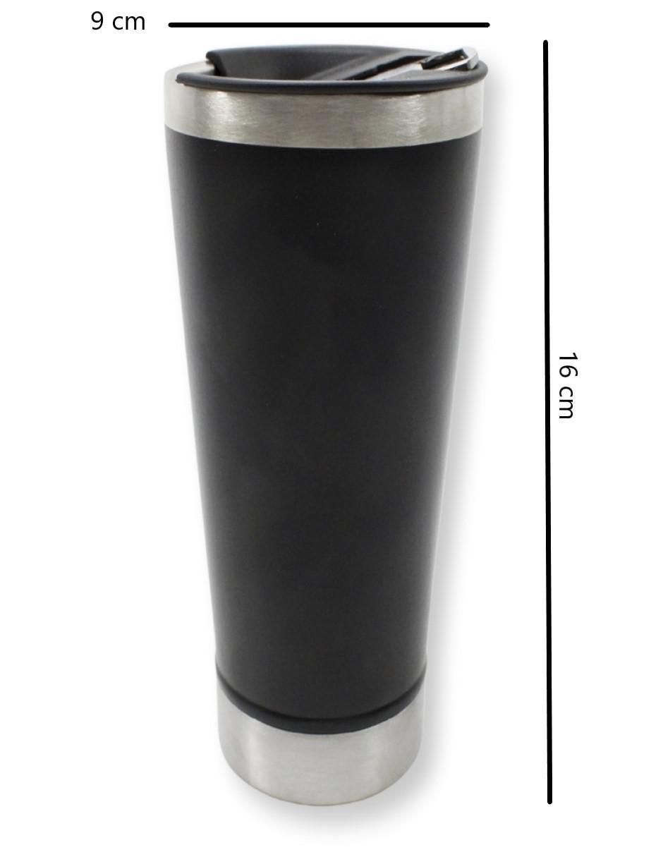 Termo cm top "de" acero inoxidable sin familia "con tapa" rosca 473 ml