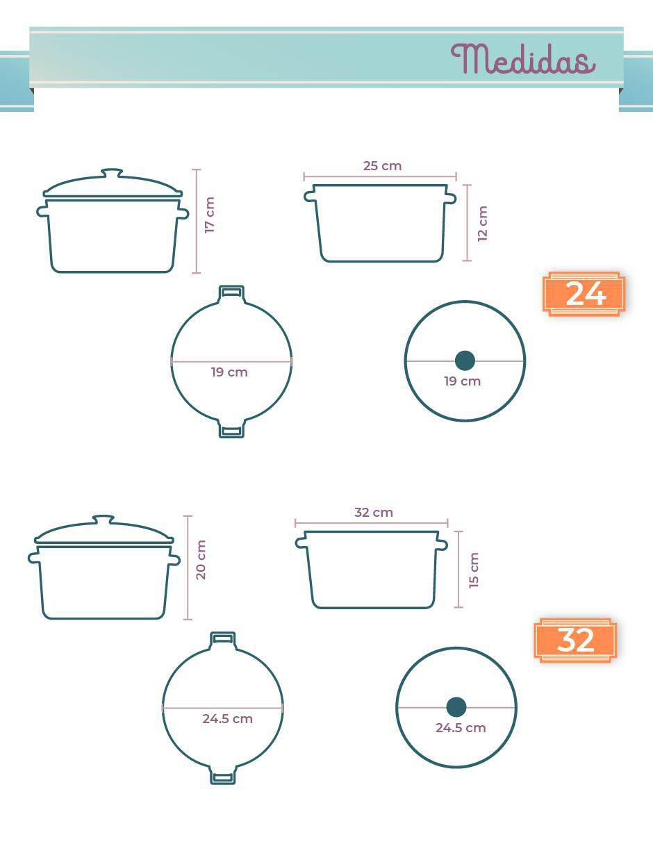 Batería de cocina de acero inoxidable 12 piezas 7