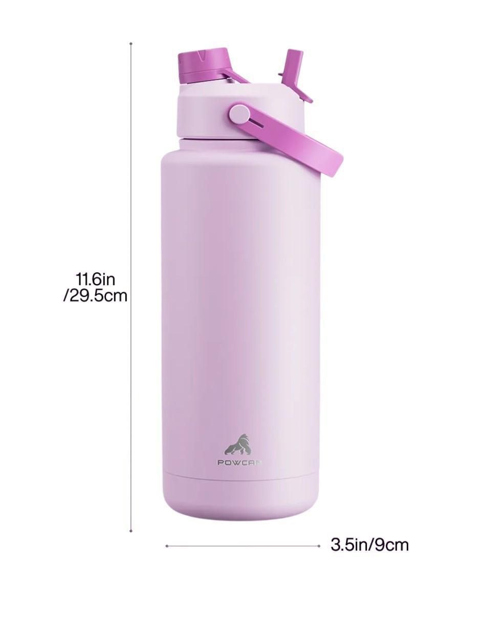 Termo de acero inoxidable con tapa rosca 1.1 L 3