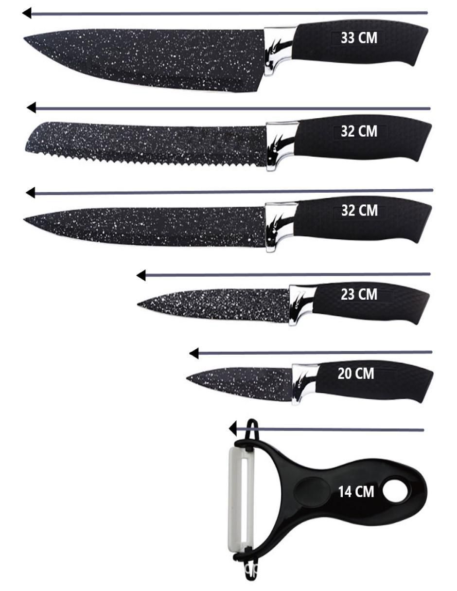 Set de cuchillos 6 piezas 4