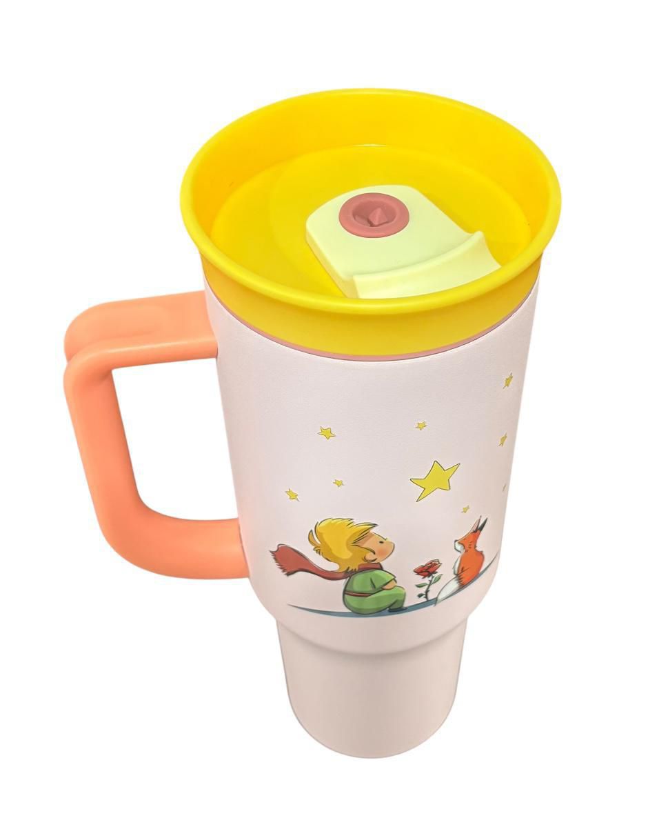 Termo de acero inoxidable El Principito con tapa rosca 1.2 L 3