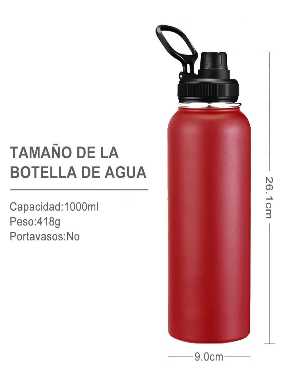 Termo güish "de" acero inoxidable sin familia "con tapa" rosca 1 l