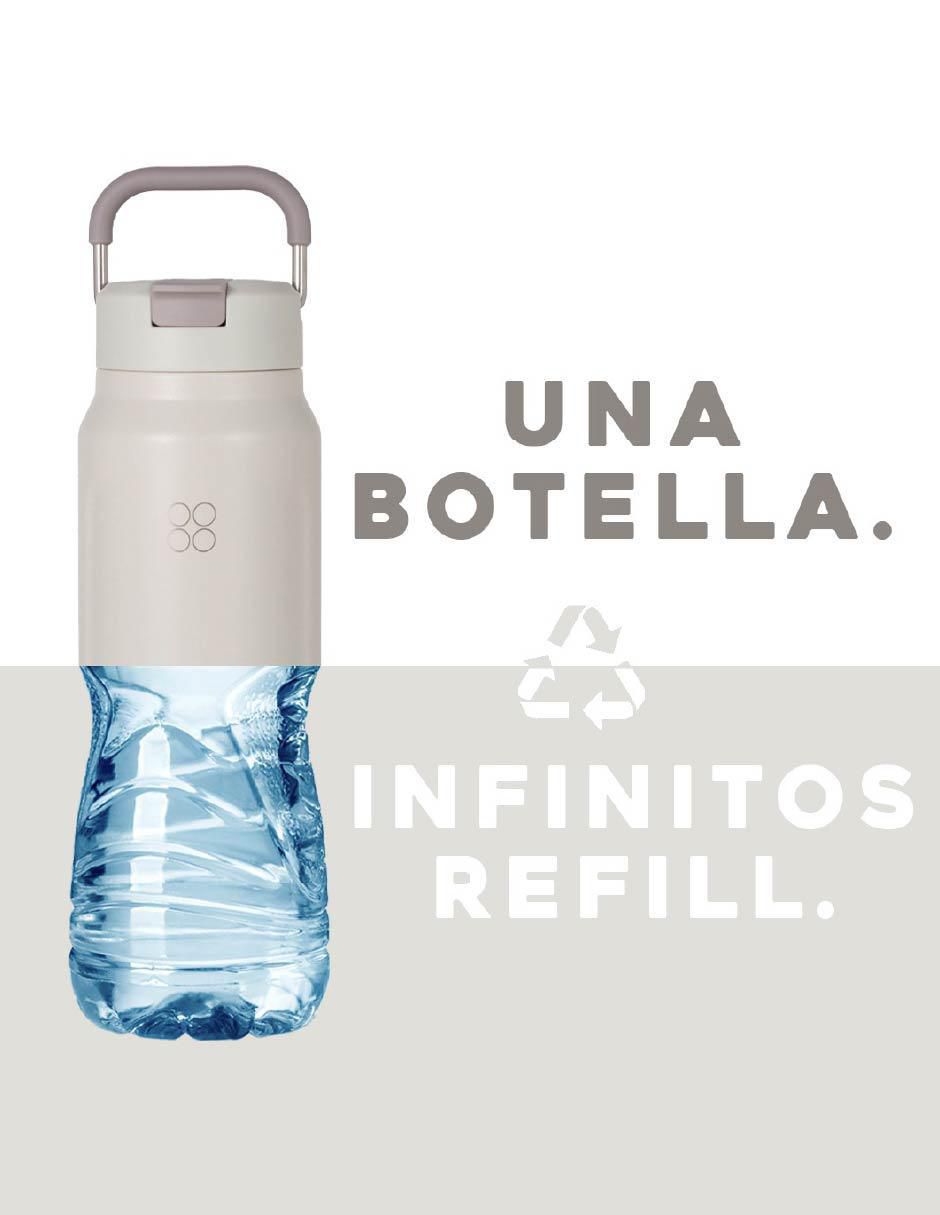 Termo Buffer de acero inoxidable Mallorca con tapa rosca 1 L 7