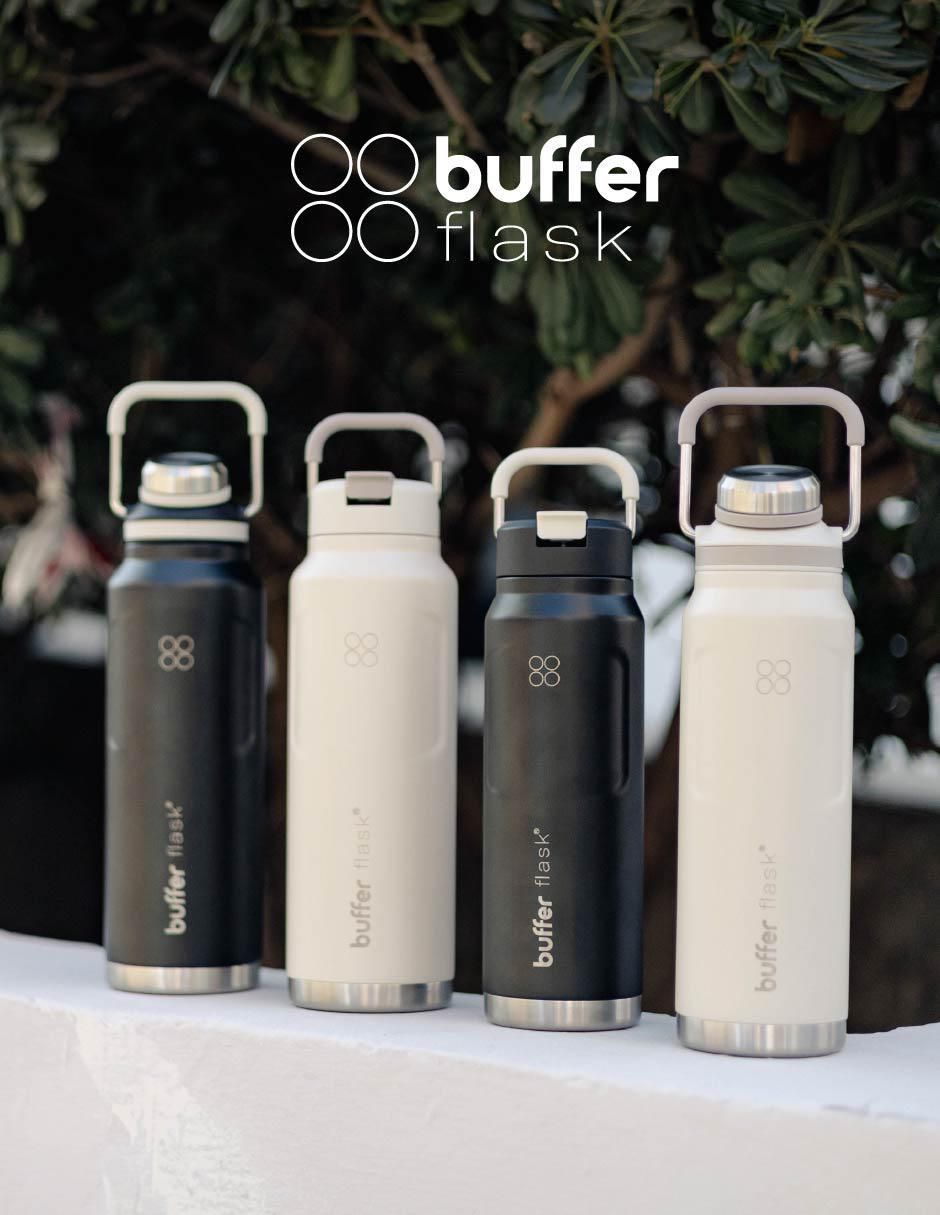 Termo Buffer de acero inoxidable Mallorca con tapa rosca 1 L 8