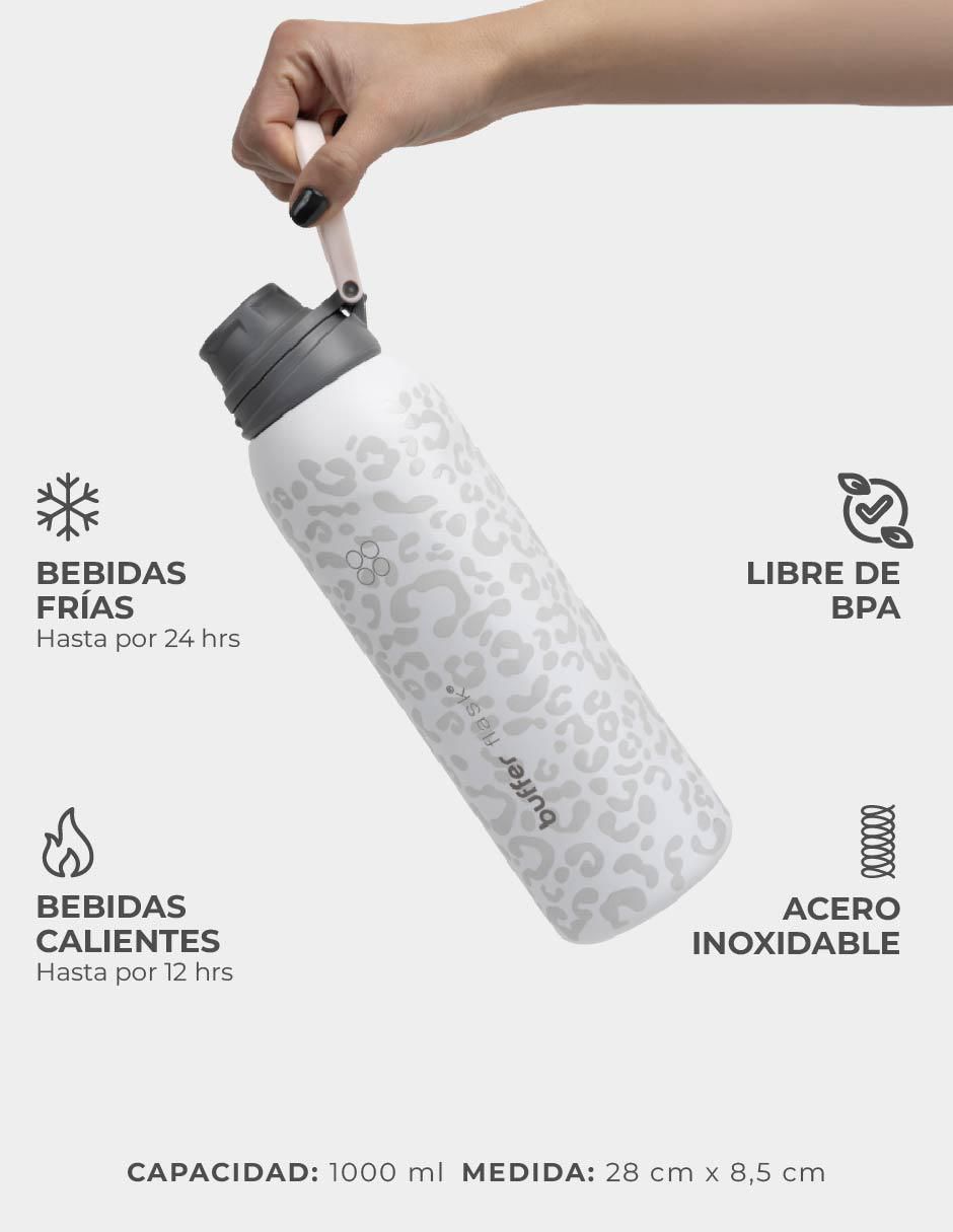 Termo buffer "de" acero inoxidable capri "con tapa" rosca 1 l