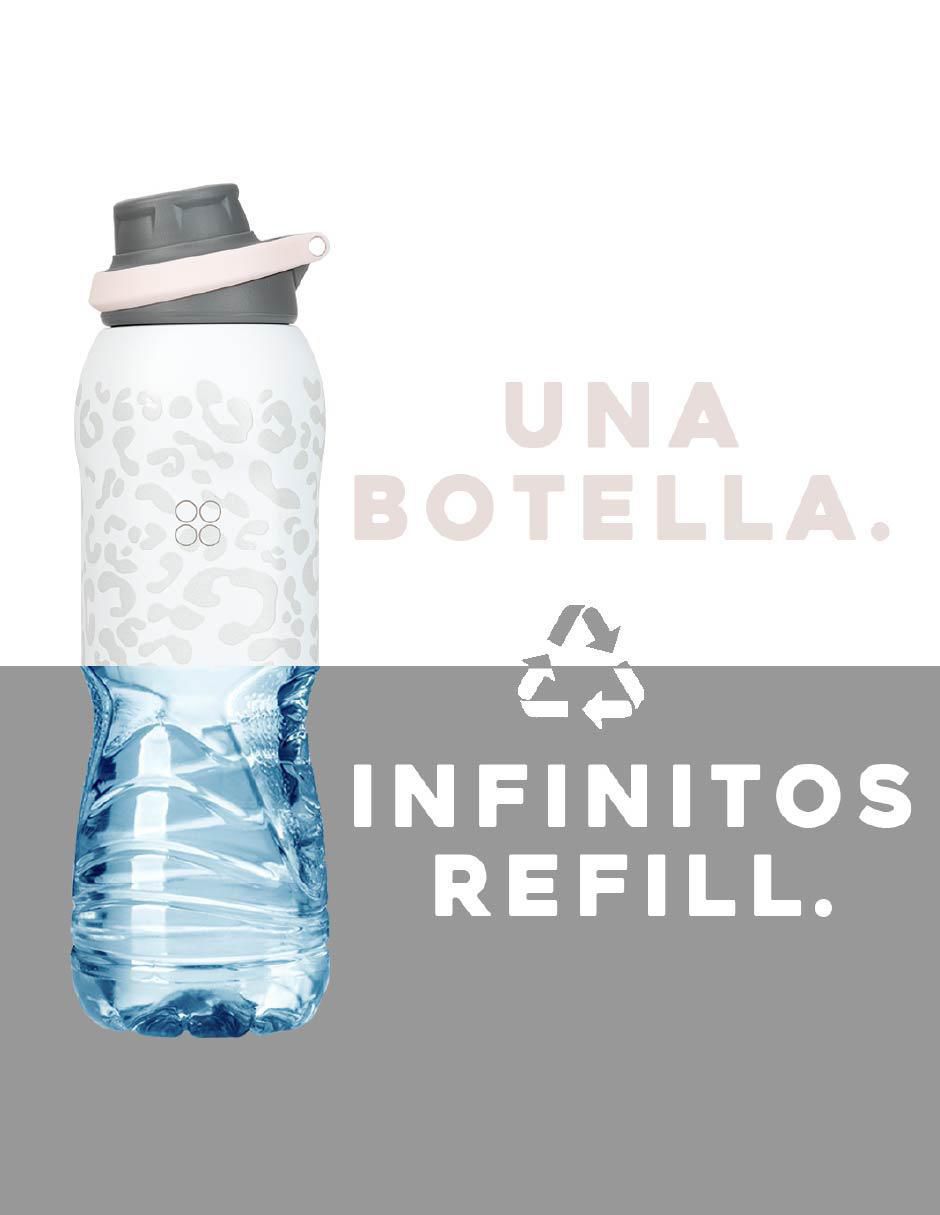 Termo buffer "de" acero inoxidable capri "con tapa" rosca 1 l