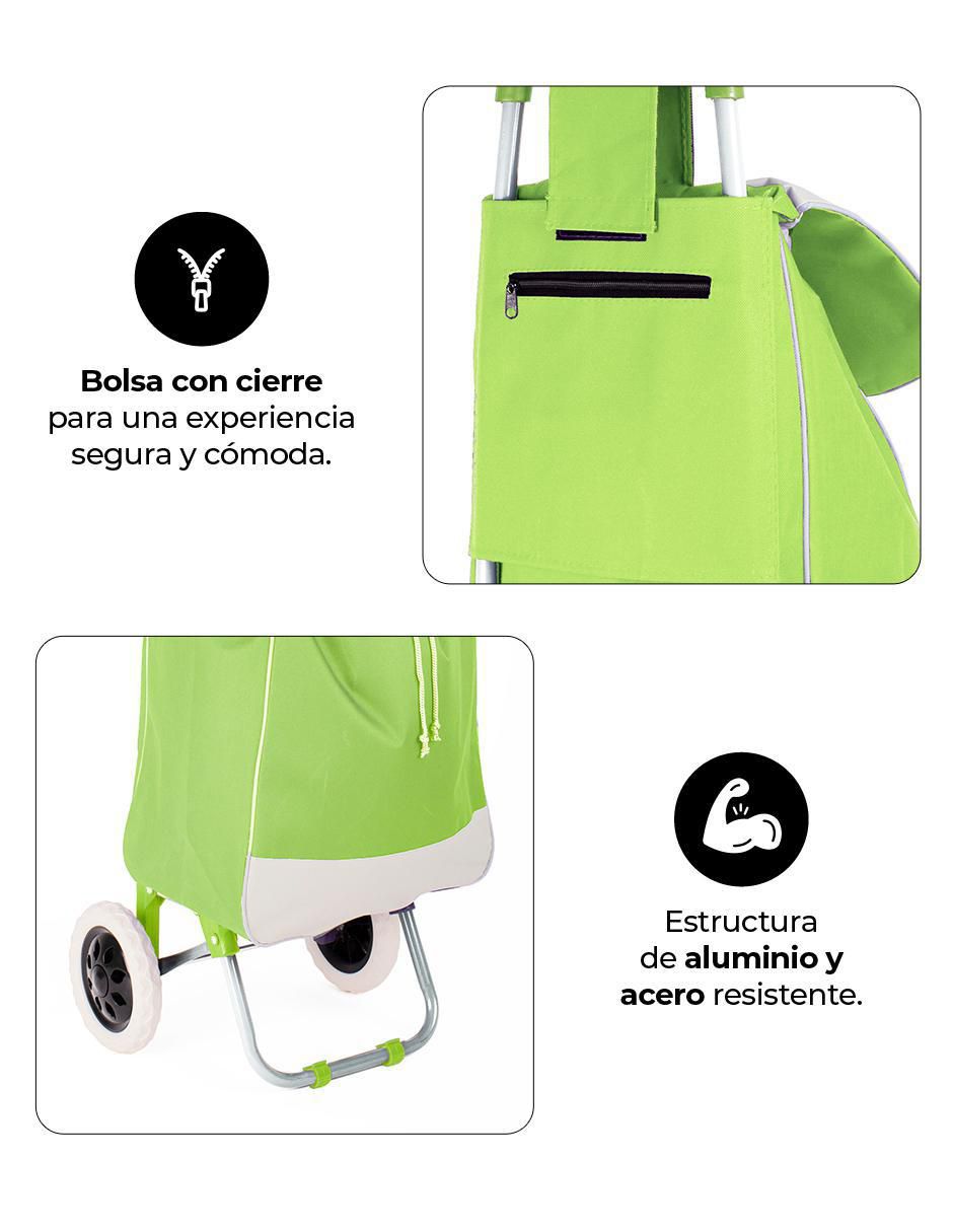 Carro de compras áreas múltiples poliéster 2