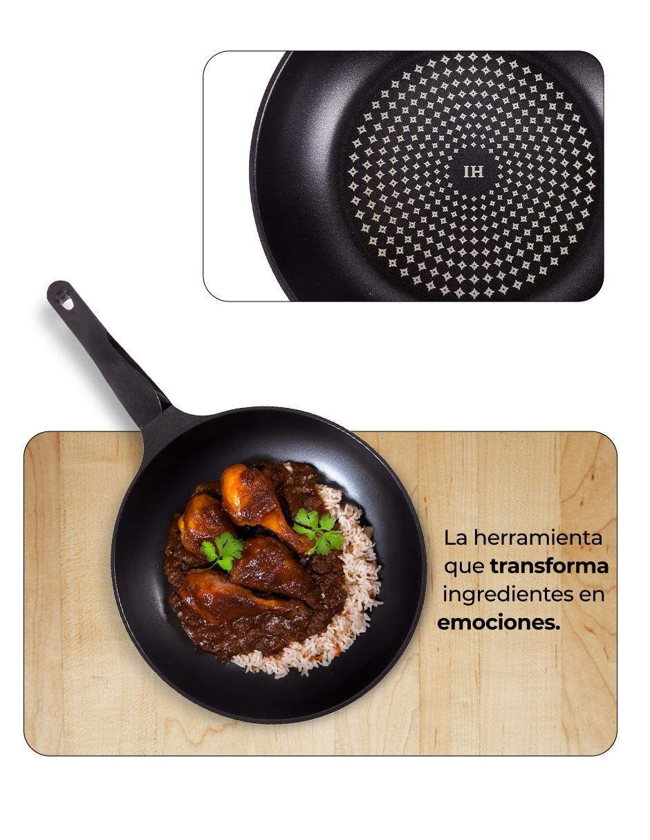 Sartén Premium de aluminio anodizado 4