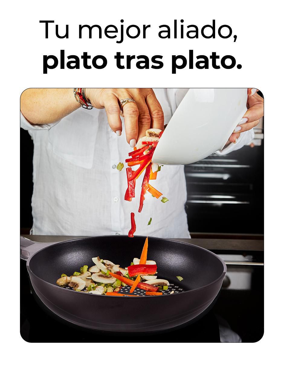 Sartén Premium de aluminio anodizado 5