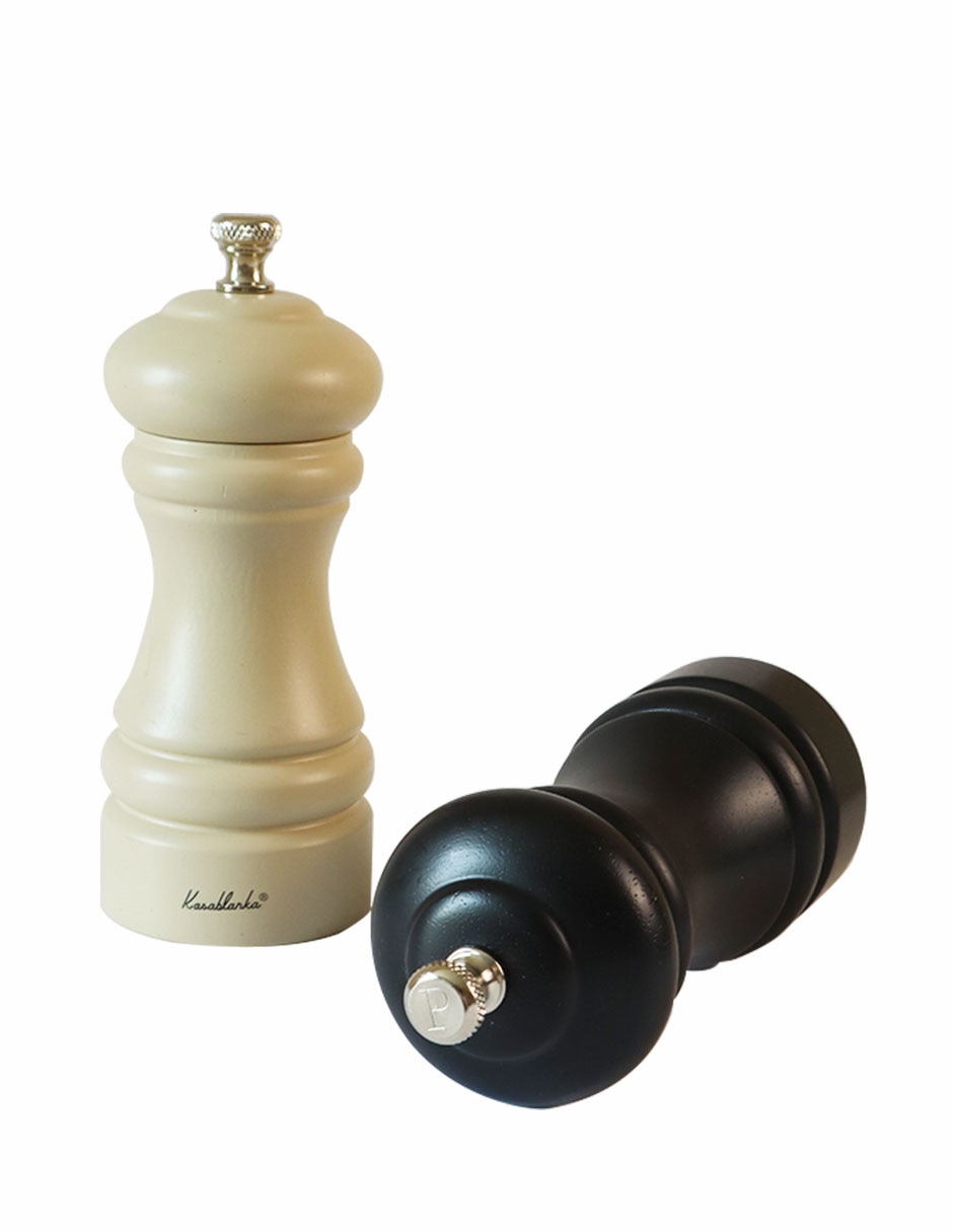 Set salero y pimentero Legna de madera 2