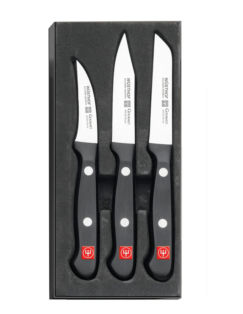 Set de cuchillos para verduras Gourmet 3 piezas 5