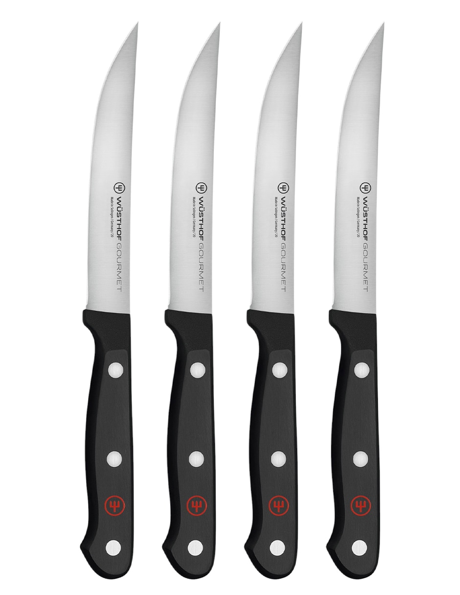 Set de cuchillos para carne Gourmet 4 piezas