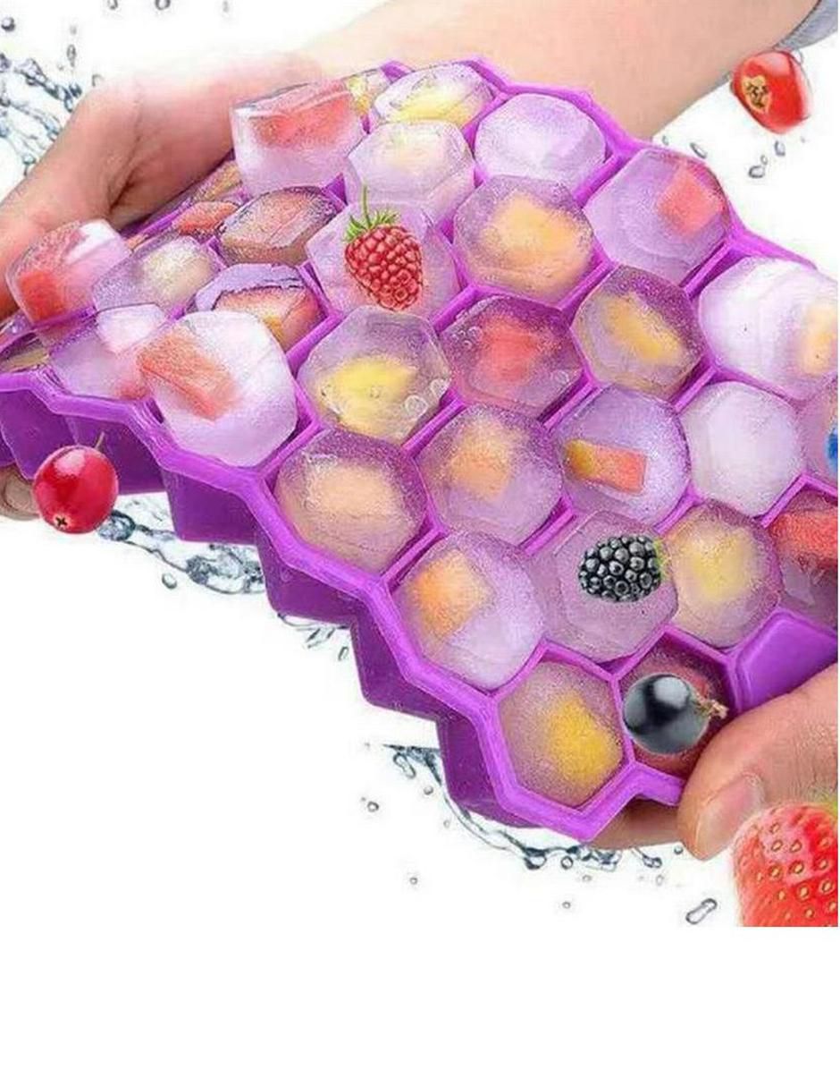 Molde para hielos Siliblockpurple 3