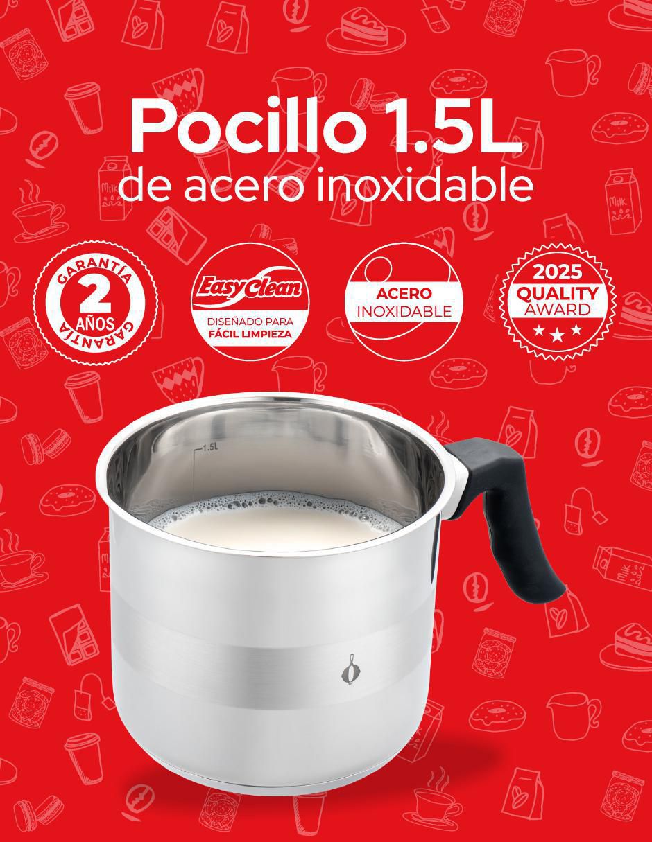 Pocillo de acero inoxidable 2