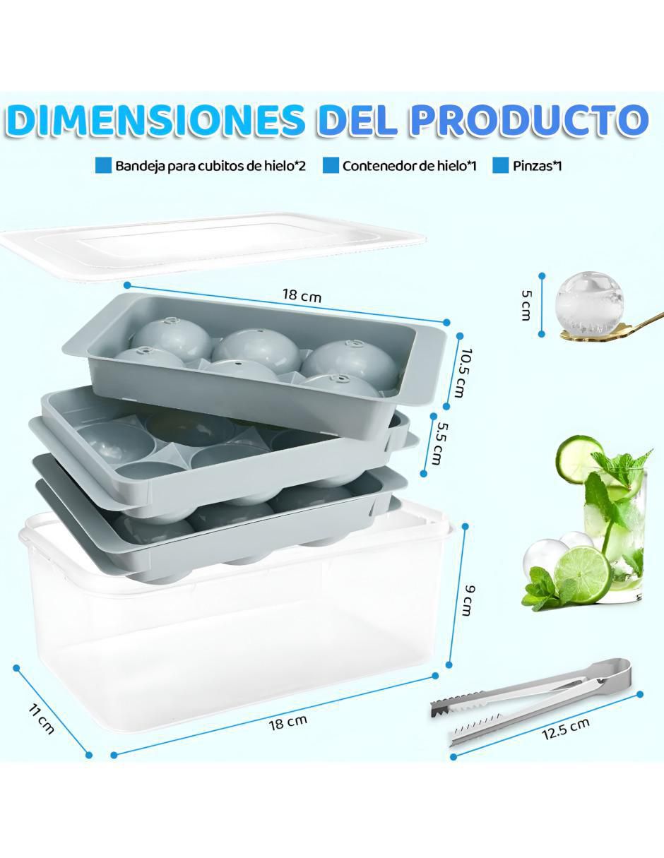 Molde para hielos XTLLAR5381 4