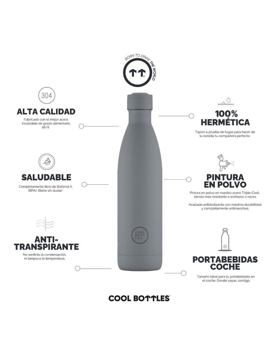 Termo de acero inoxidable Coolors con tapa rosca 3