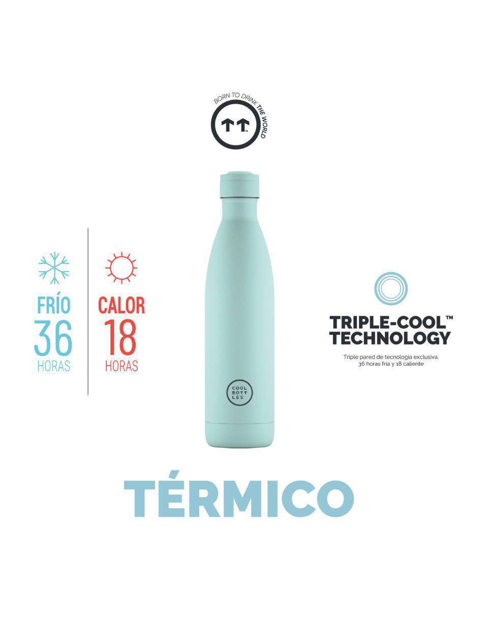 Termo de acero inoxidable Coolors con tapa rosca 2