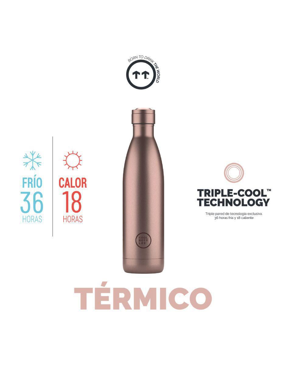 Termo de acero inoxidable Coolors con tapa rosca 750 ml 2