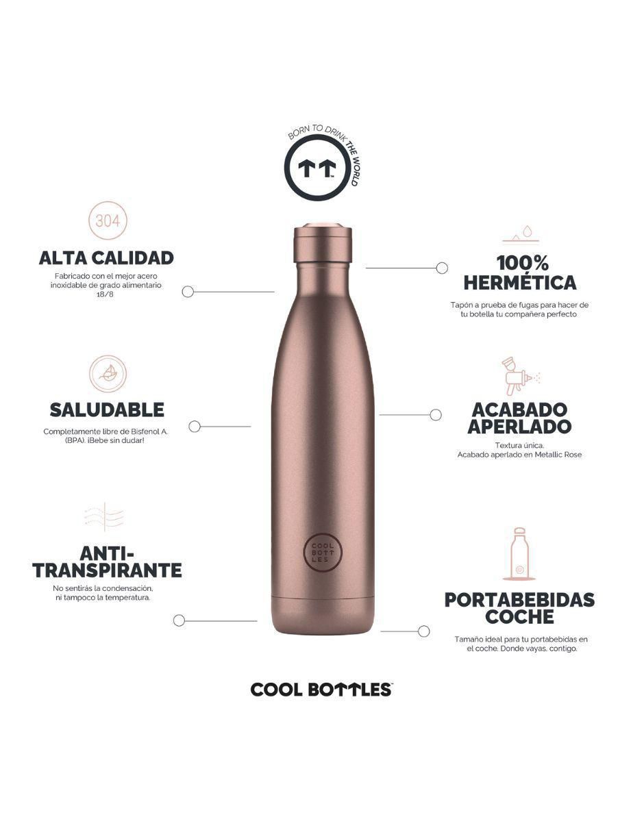Termo de acero inoxidable Coolors con tapa rosca 750 ml 3