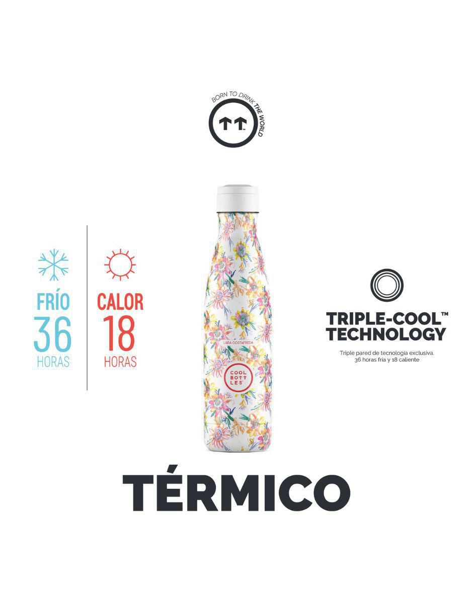 Termo de acero inoxidable Secret Blossoms con tapa rosca 500 ml 2