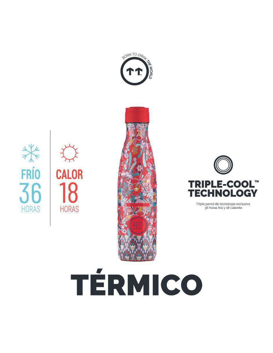 Termo de acero inoxidable Dragonfly Paradise con tapa rosca 500 ml 2