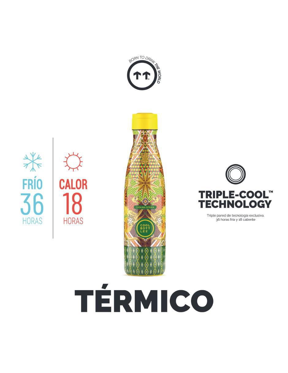 Termo de acero inoxidable Mystical Lions con tapa rosca 500 ml 2