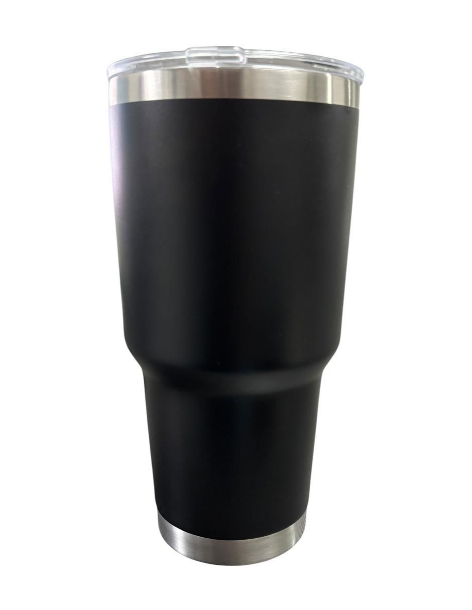 Termo de acero inoxidable The Walking Dad con tapa push pull 887 ml 2