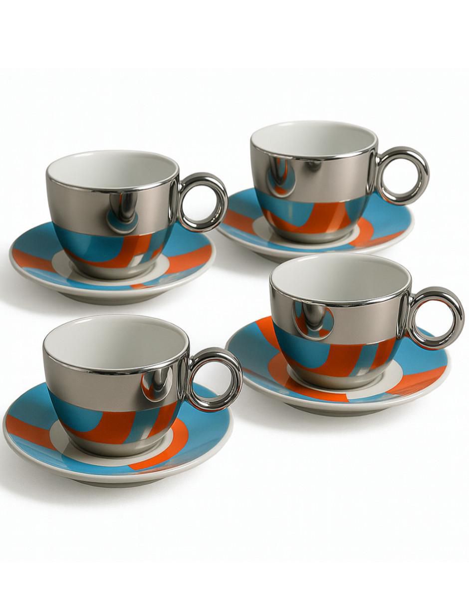 Set de tazas espresso 4 piezas