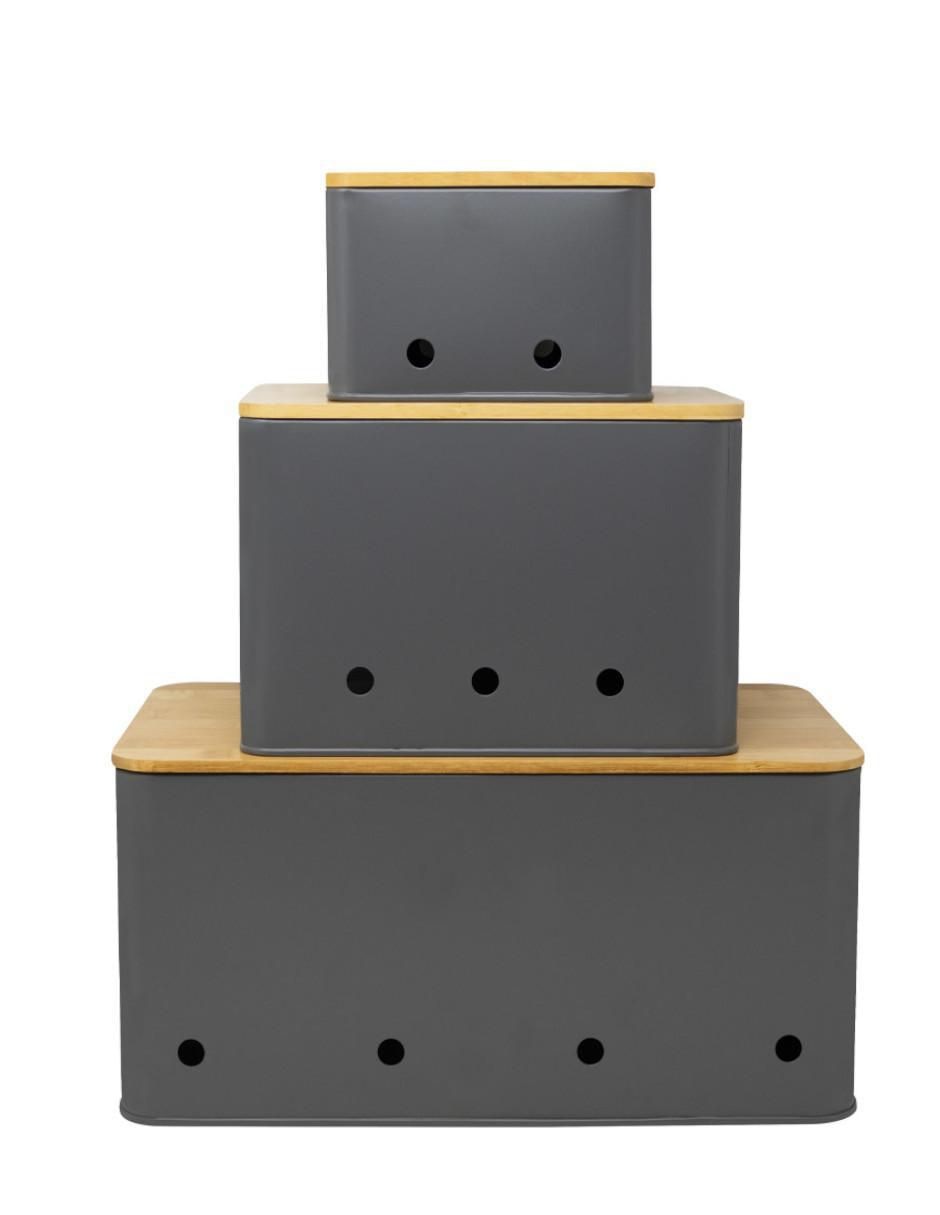 Kit de contenedores de aluminio 3 piezas Kit de contenedores de aluminio 3 piezas