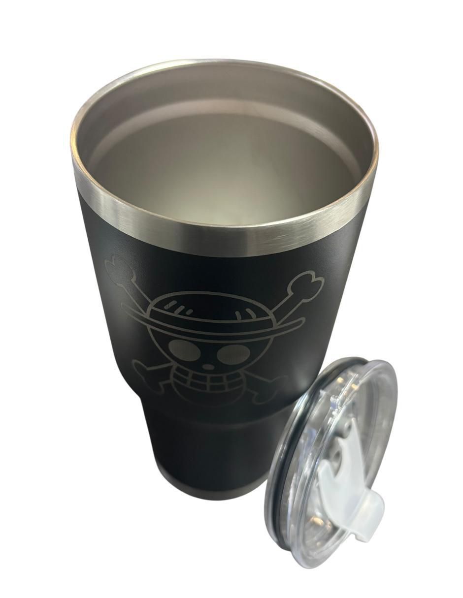 Termo de acero inoxidable One Piece con tapa a presión 887 ml 5