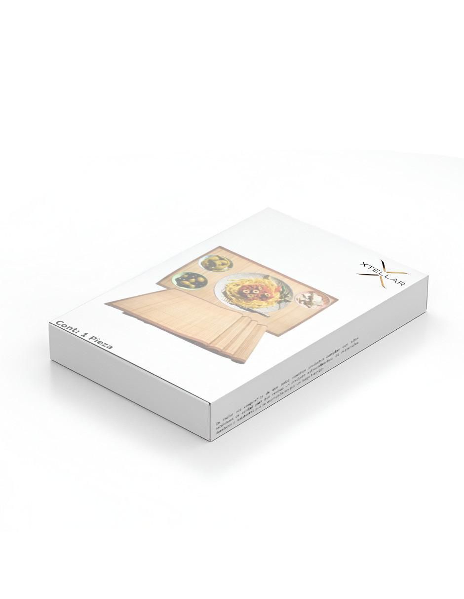 Set mantel individual rectangular de bambú 3