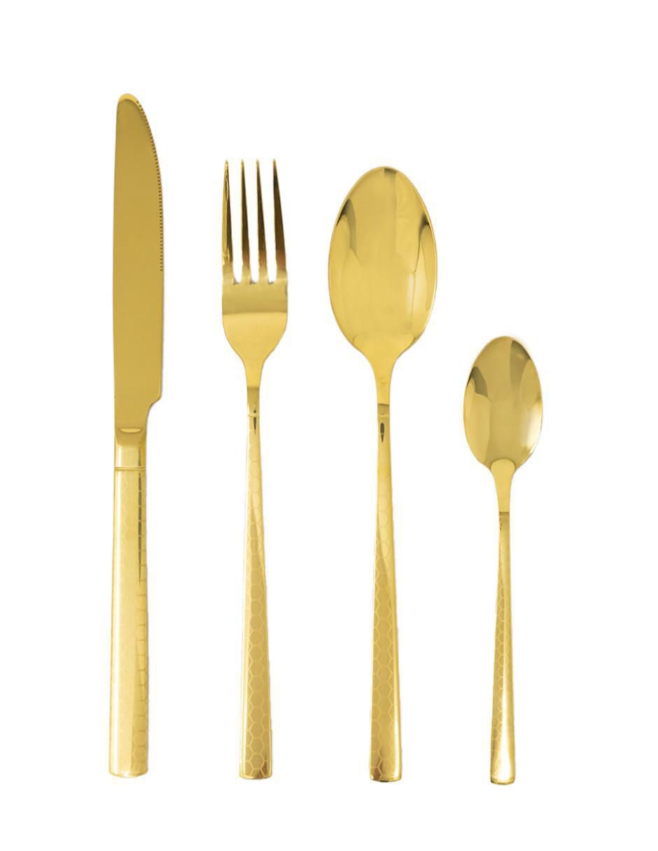 Set cubiertos Serie Cromo de acero inoxidable 16 piezas 3