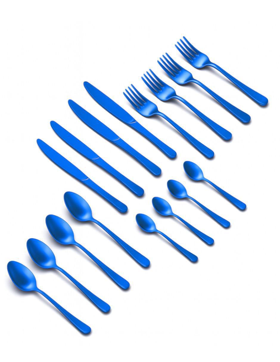 Set cubiertos Serie Cromo de acero inoxidable 16 piezas