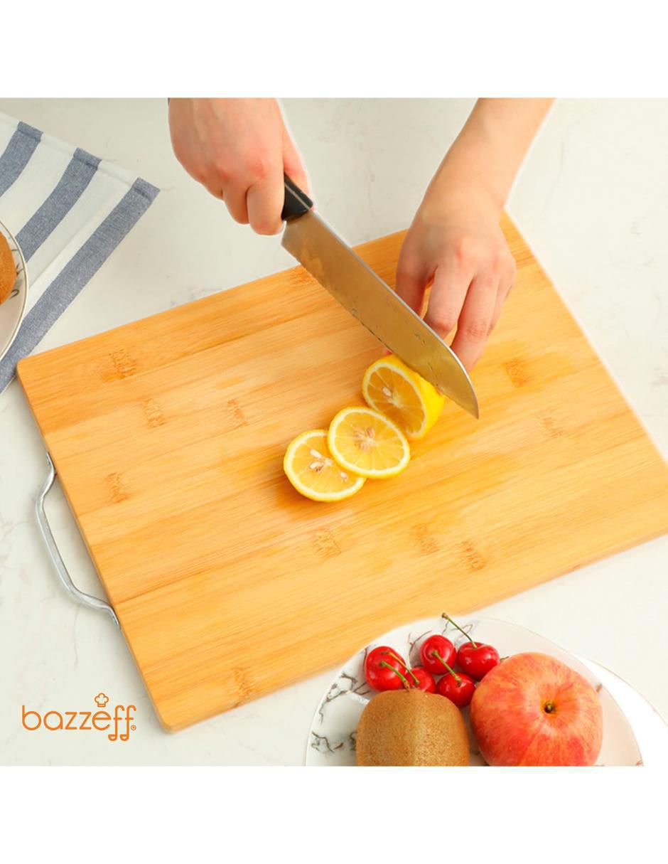 Set tabla para picar de madera 5