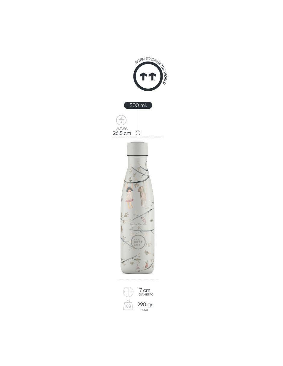 Termo de acero inoxidable Paula Alenda - Hanging Friends con tapa rosca 500 ml 7