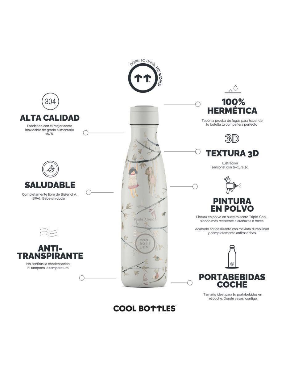 Termo de acero inoxidable Paula Alenda - Hanging Friends con tapa rosca 500 ml 3