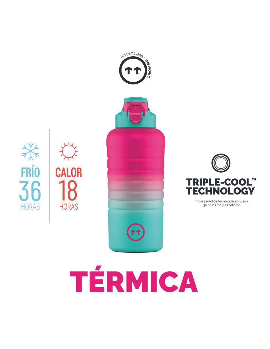 Termo de acero inoxidable Sport Brisbane con tapa rosca 950 ml 2