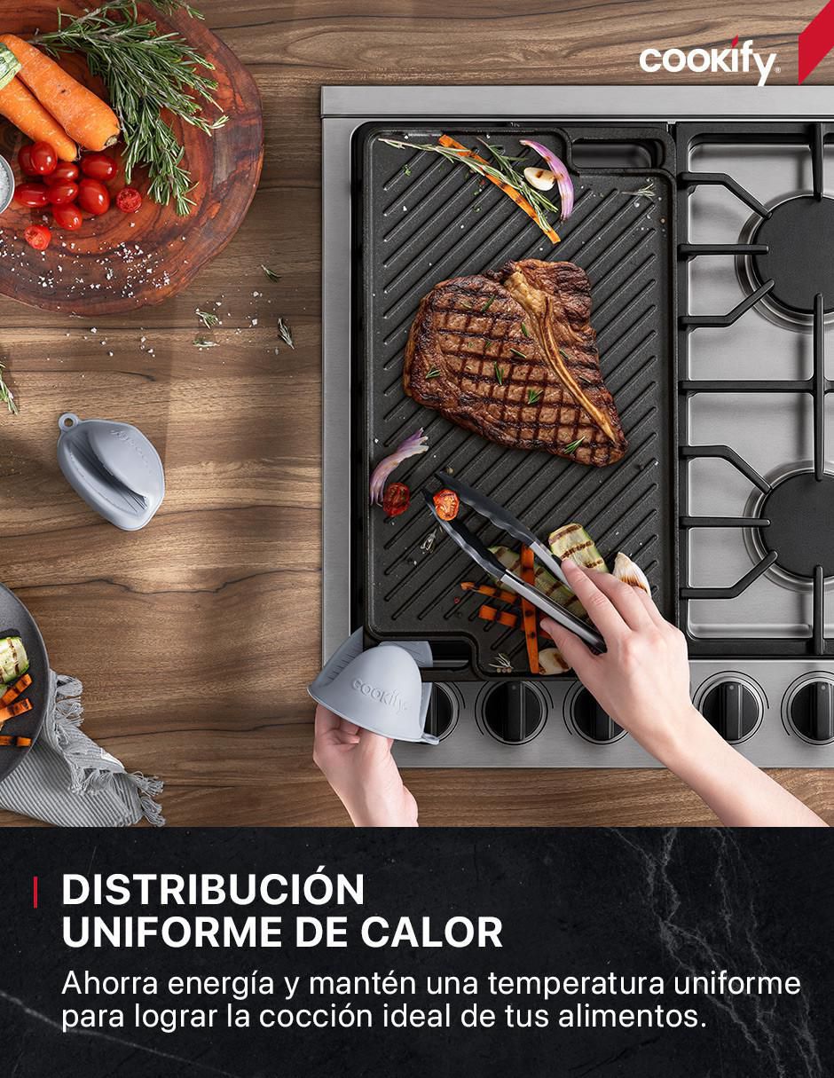 Grill Plancha grill hierro fundido 4