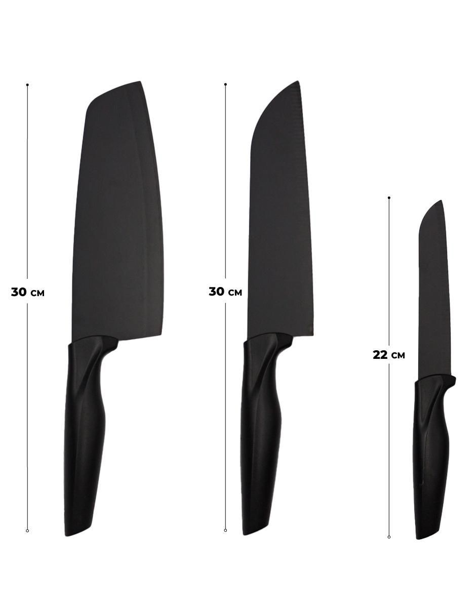 Set de cuchillos cocina 3 piezas 6