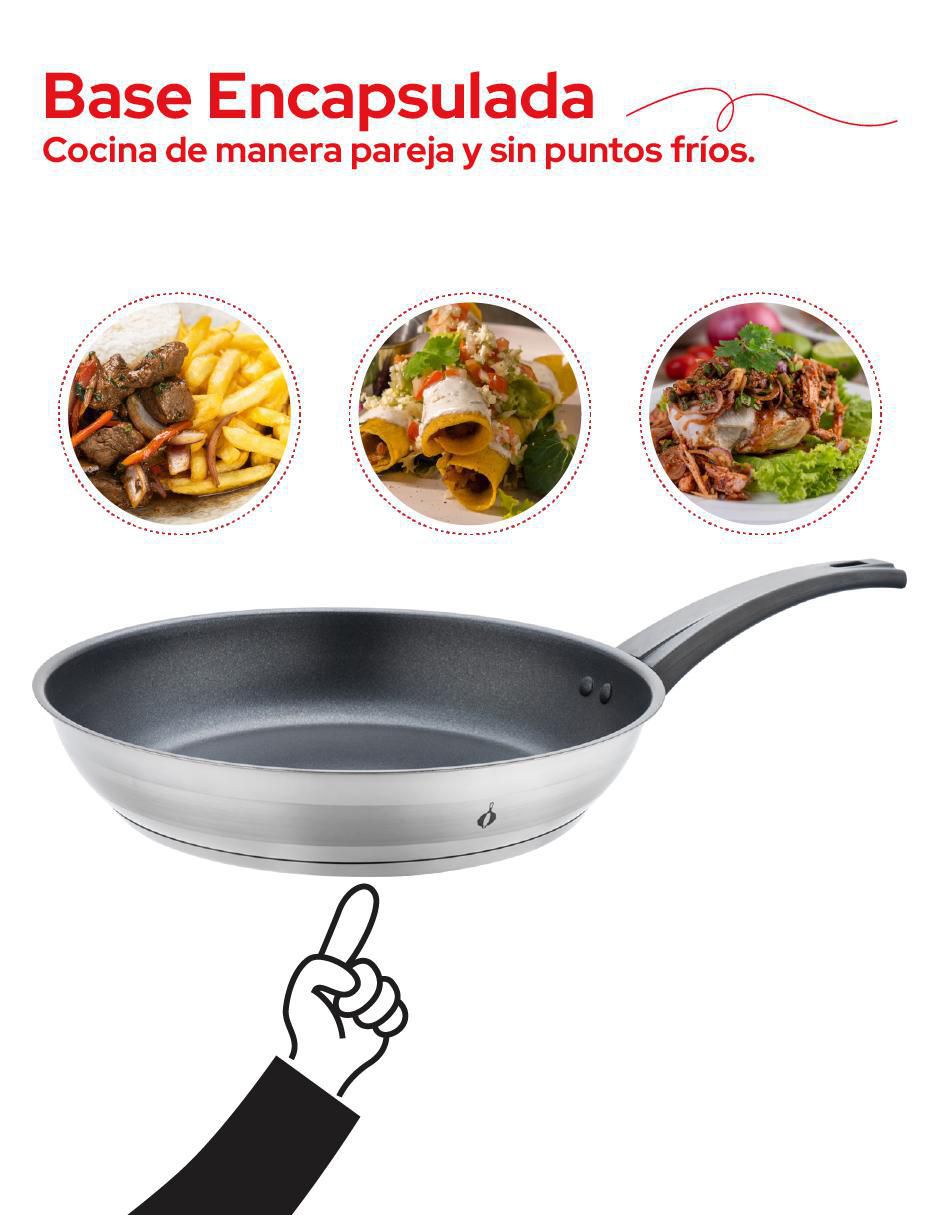 Sartén de acero inoxidable 7
