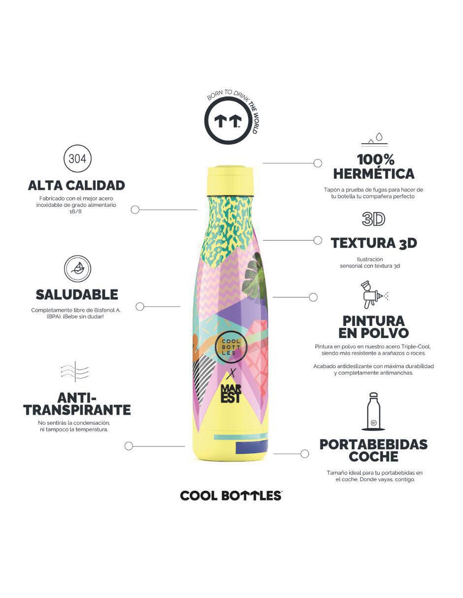 Termo de acero inoxidable Mediterranean con tapa rosca 500 ml 3