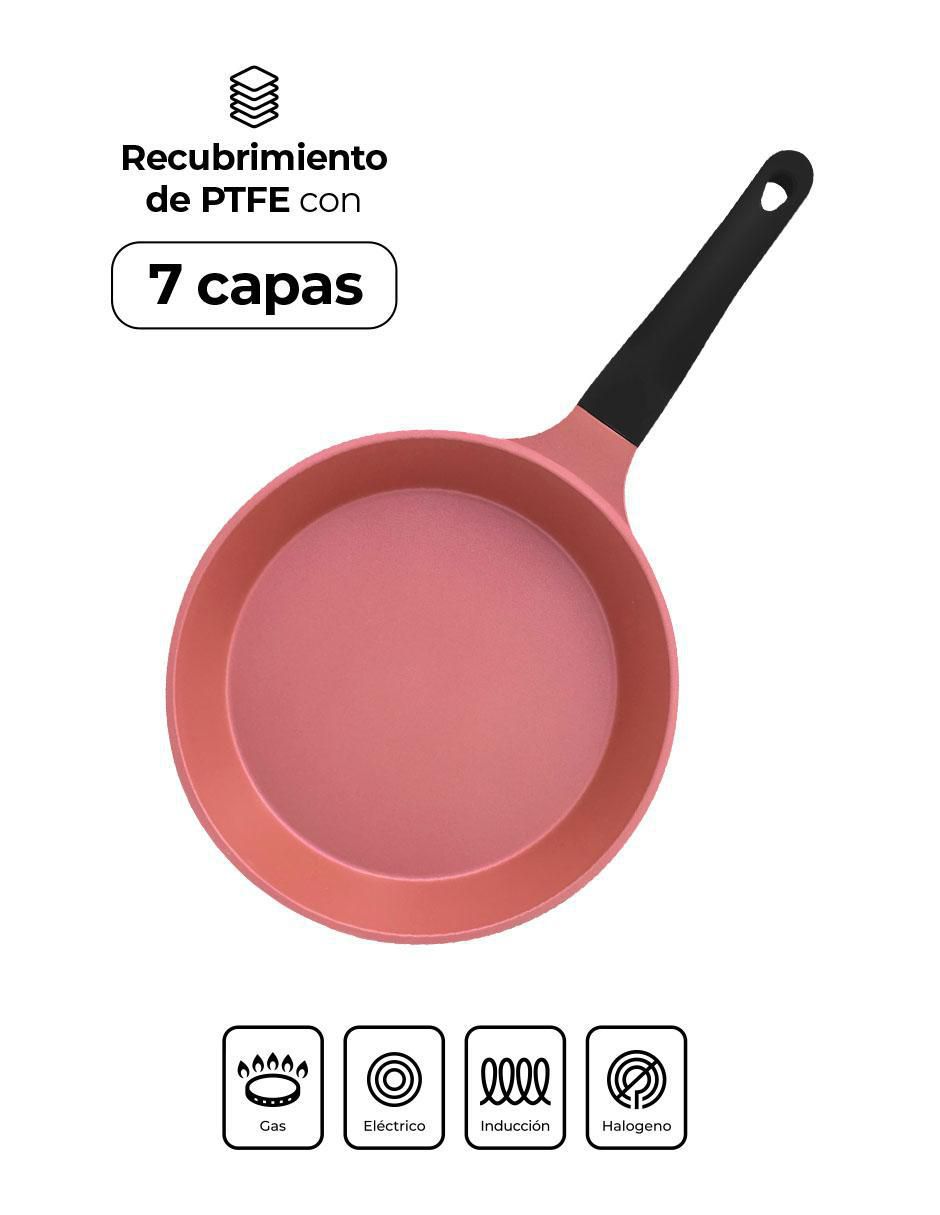 Sartén queen sense lacena colors "de" aluminio fundido