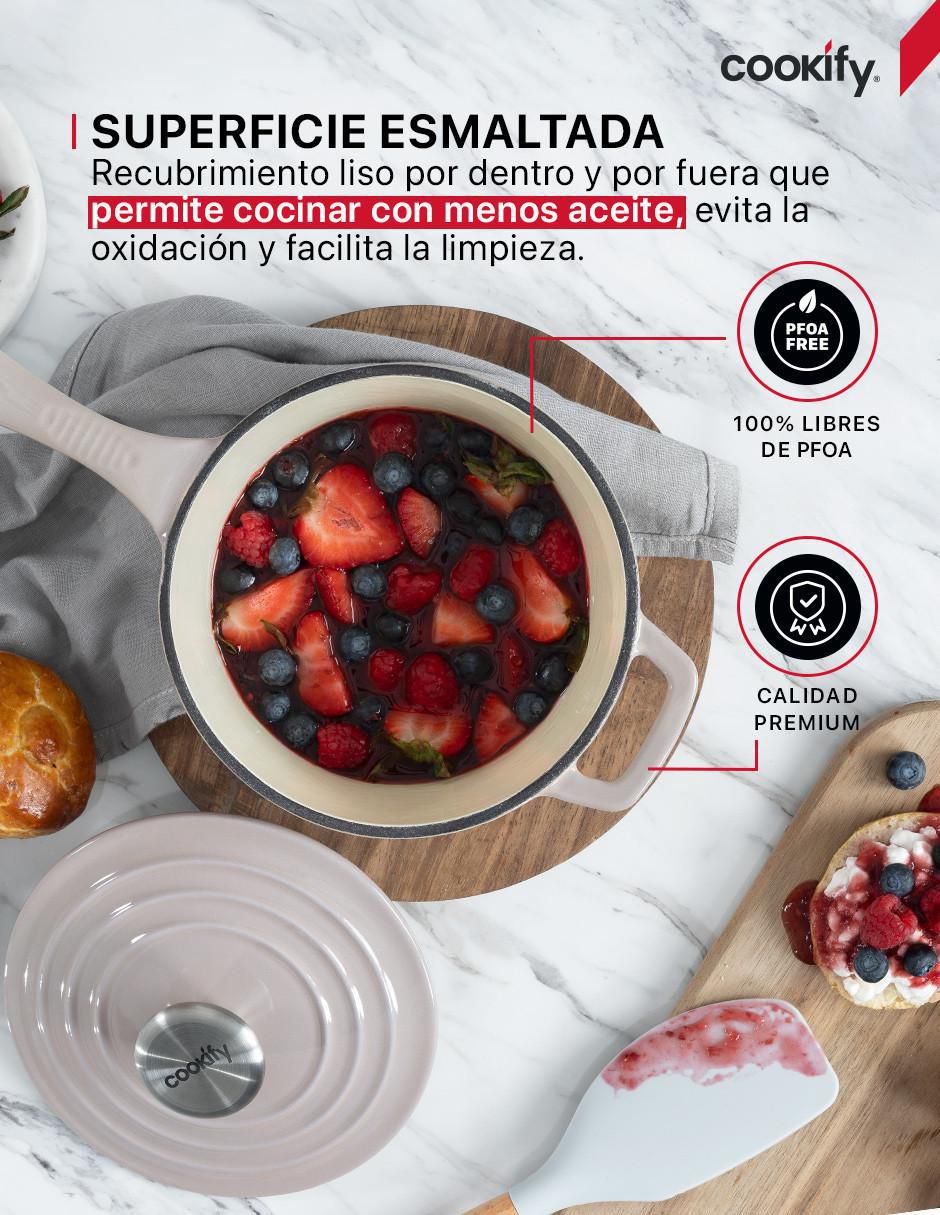 Olla hierro fundido 1.5 lts 2